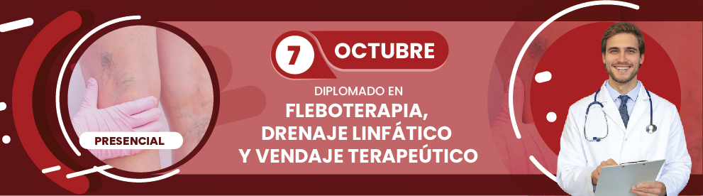 Diplomado en Fleboterapia, Drenaje Linfático y Vendaje Terapeútico